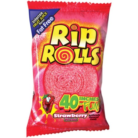 Rip Rolls Strawberry 39g