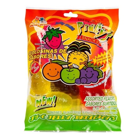 Din Don Fruity's Ju-C Jelly Bites 360g
