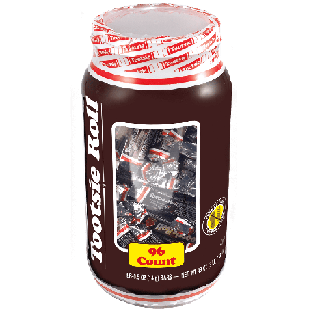 Tootsie Roll Jar 96 Count 1 buc