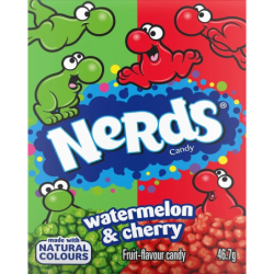 Nerds Watermelon Cherry SUA 47g