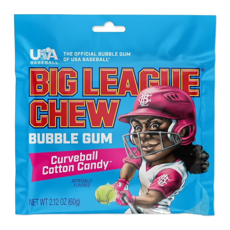 Big League Chew Cotton Candy 60g