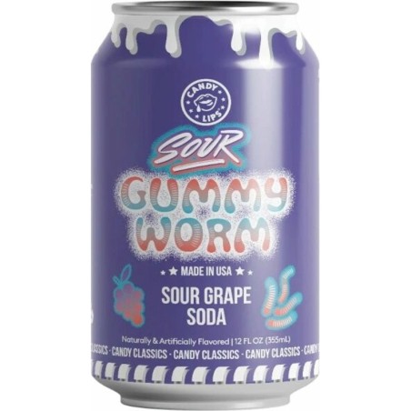 Candy Lips Gummy Worm 355ml