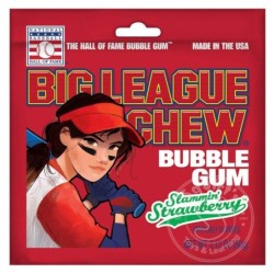 Big League Chew Girl Strawberry 60g