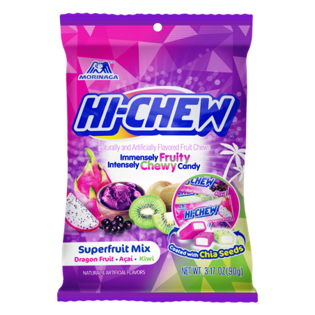 Hi-Chew Superfruit Mix Peg Bag 90g