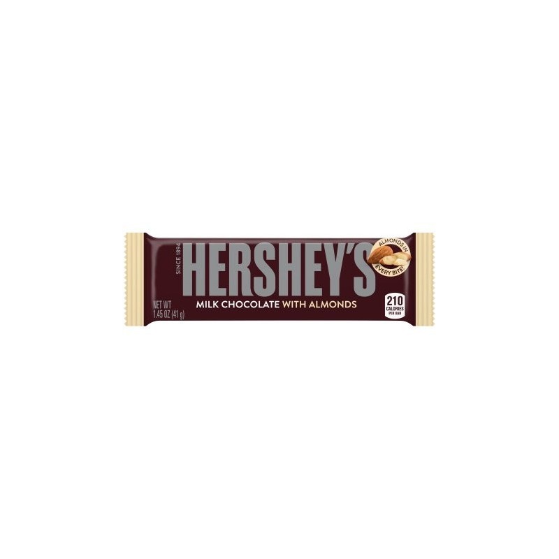 Hershey's Milk Chocolate Bar with Almonds 41g