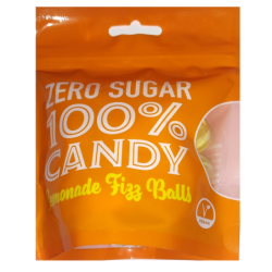 Zero Sugar Lemonade Fizz Balls 120g