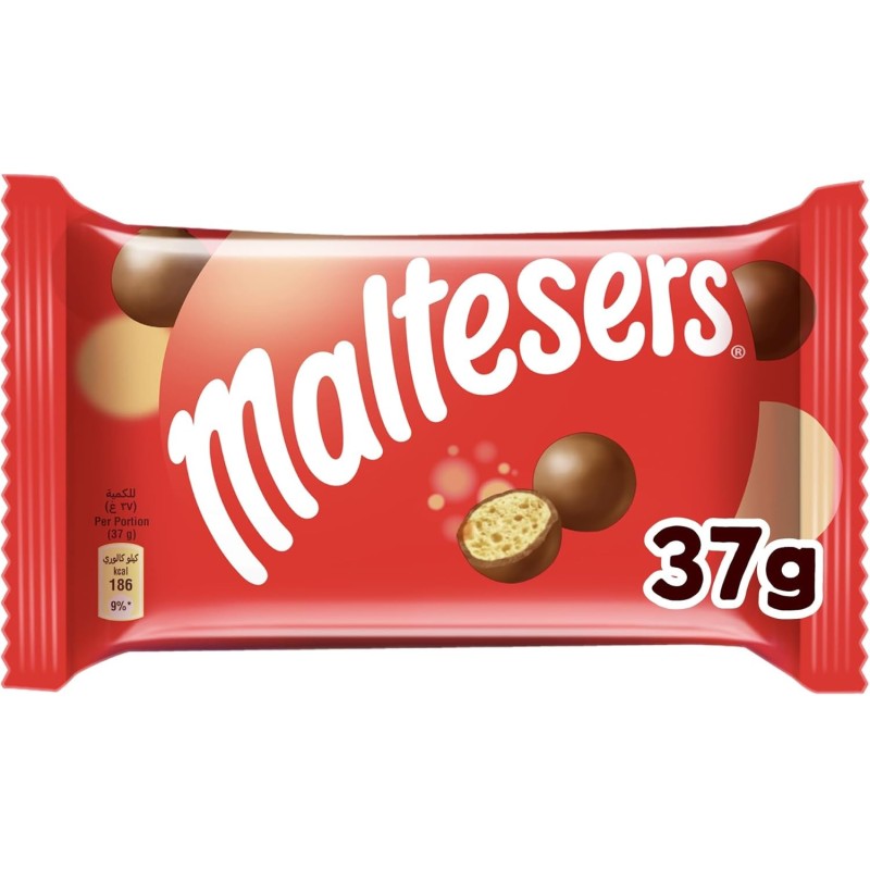 Maltesers Milk Chocolate & Honeycomb Snack Bag 37g
