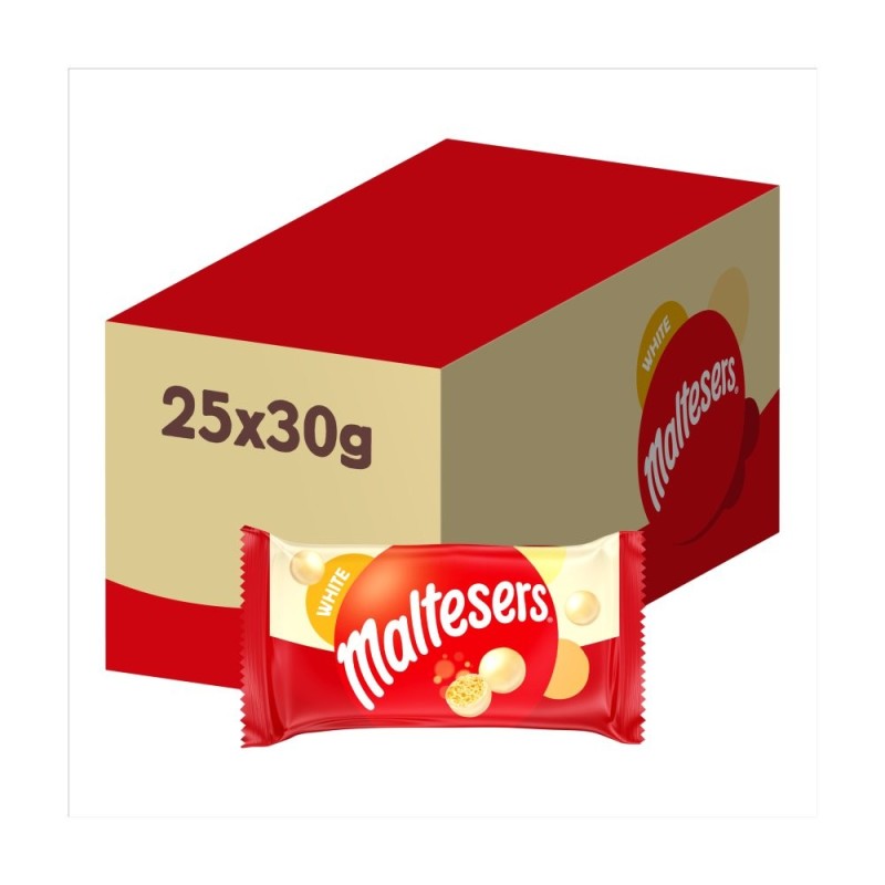 Maltesers White Chocolate & Honeycomb Bag 30g