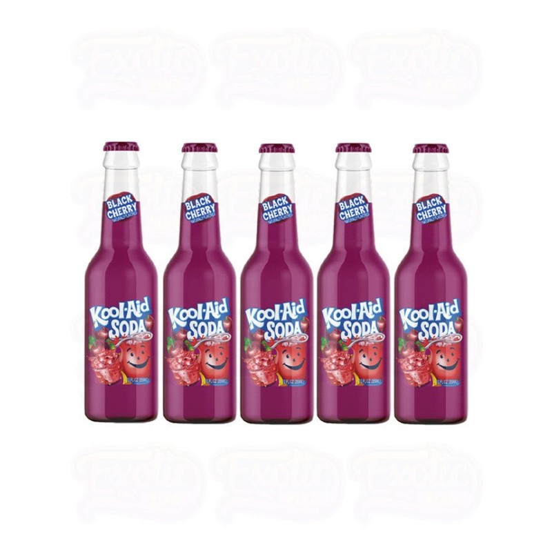 Kool Aid Soda Black Cherry 355ml
