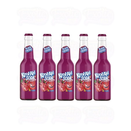 Kool Aid Soda Black Cherry 355ml