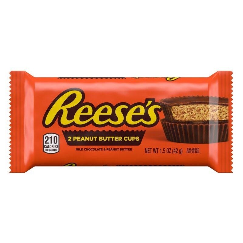 Reese's Milk Chocolate Peanut Butter Cups 42g