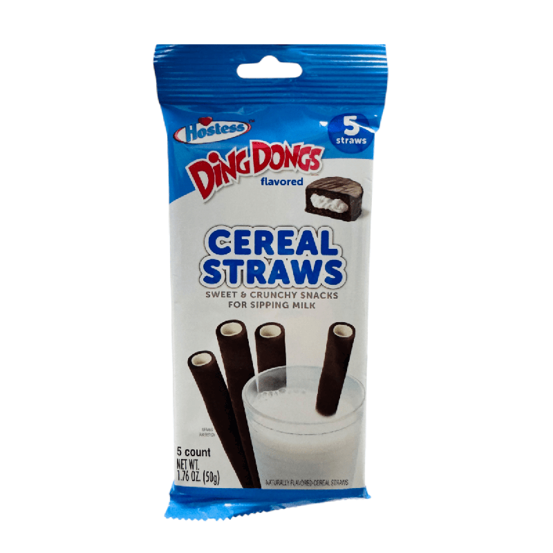 Hostess Ding Dongs Cereal Straws 50g