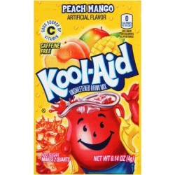 Kool Aid Unsweetened Peach - Mango 4g