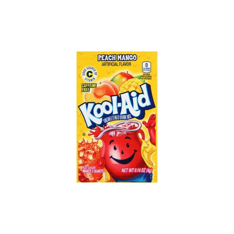 Kool Aid Unsweetened Peach - Mango 4g