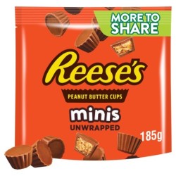 Reese's Minis Unwrapped Peanut Butter Cups More to Share 185g