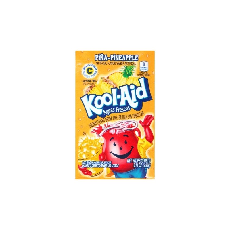 Kool Aid Unsweetened Pina - Pineapple 3.9g