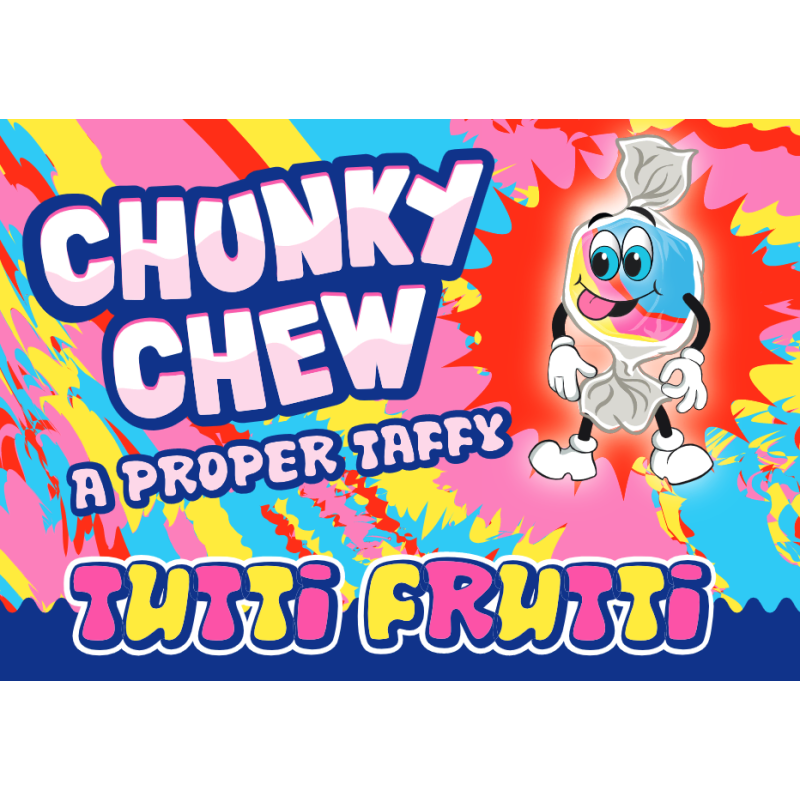 Chunky Chew Tutti Frutti 100g
