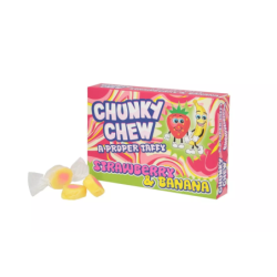 Chunky Chew Strawberry & Banana 100g