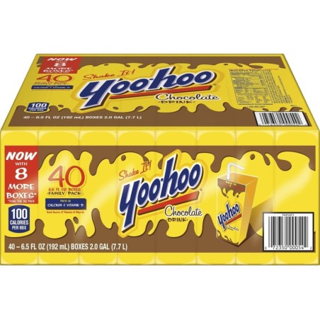 Yoohoo Chocolate Drinks Tetra Pack USA (32 x 192ml)