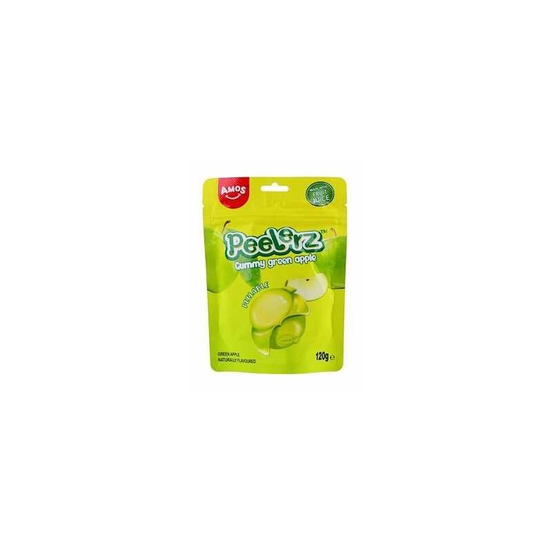 Amos Peelerz Gummy Green Apple (12 x170g)