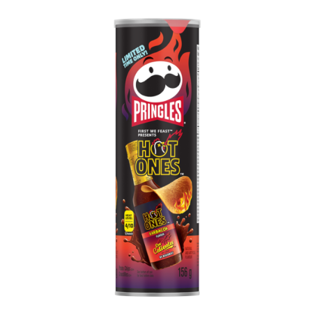 Pringles Hot Ones Barbacoa (CAN) 156g