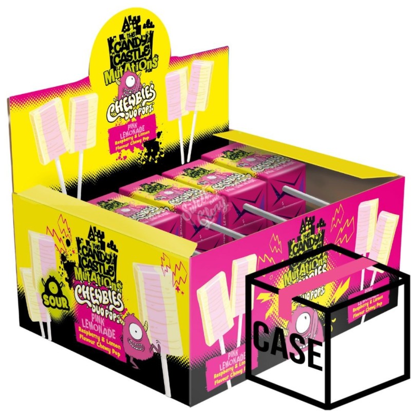 Chewbies Duo Pops Sour Pink Lemonade 10g