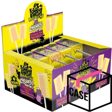 Chewbies Duo Pops Sour Tropical Ting 10g