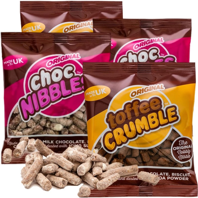 Toffee Crumble Choc Nibbles 150g