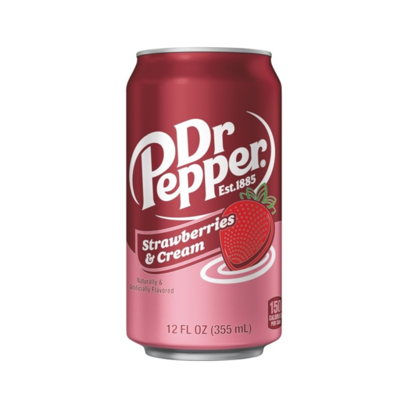 Dr Pepper Strawberries & Cream 355ml