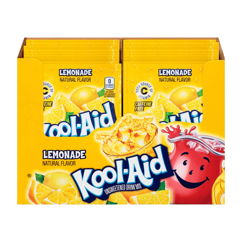 Kool Aid Unsweetened Lemonade 6g