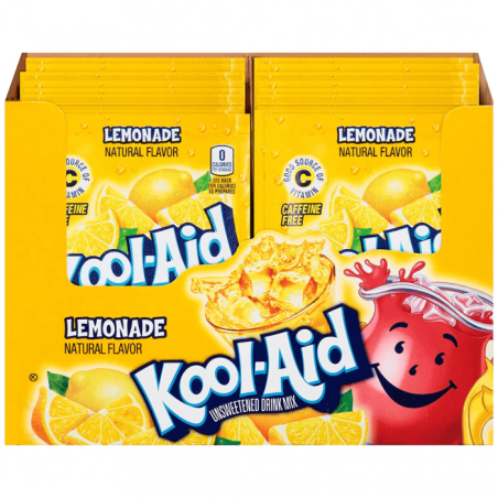 Kool Aid Unsweetened Lemonade 6g
