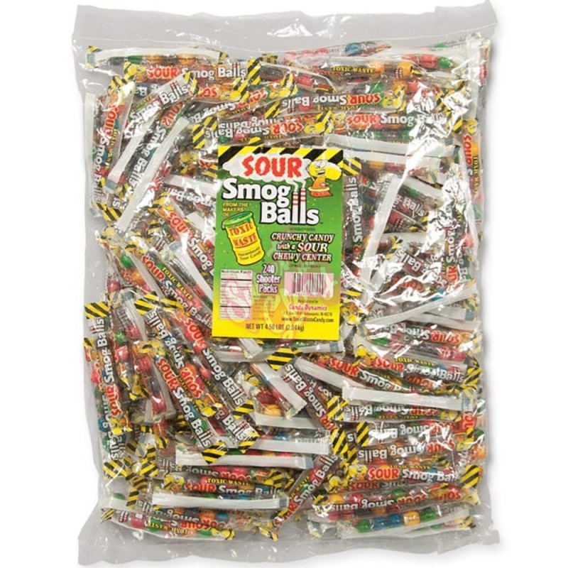 Toxic Waste Smog Balls Shooters 2.04Kg Bag