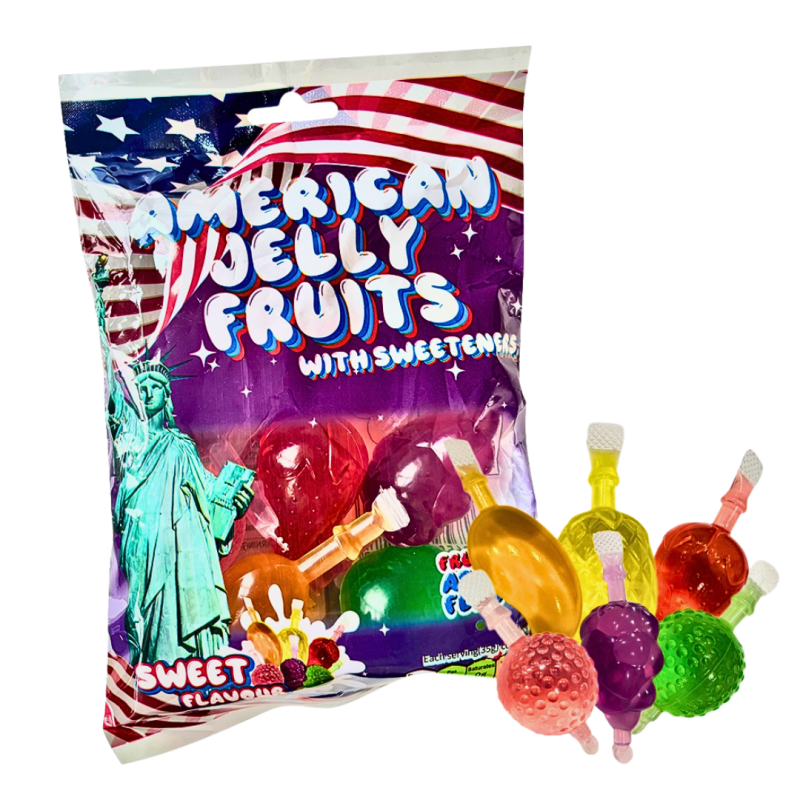American Jelly Fruits Limited Edition Mixed Berry Flavours (24x280g)