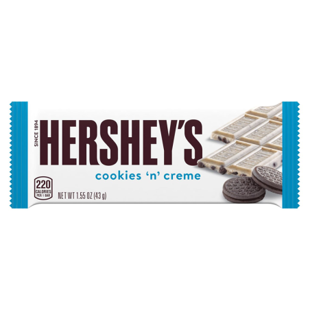 Hershey's Cookies & Creme Bar US 43g