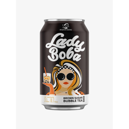 Madam Hong Lady Boba Brown Sugar Bubble Tea 315ml
