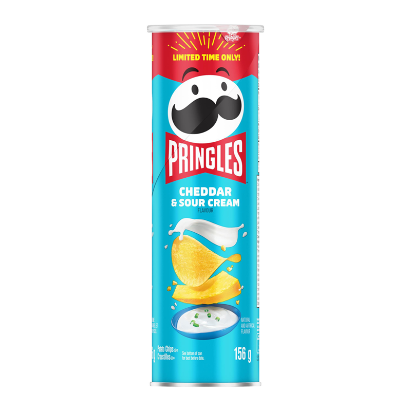 Pringles Cheddar & Sour Cream 158GR