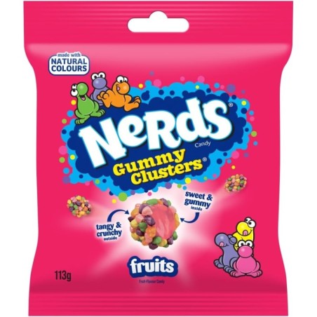 Nerds Gummy Clusters Fruit 113g