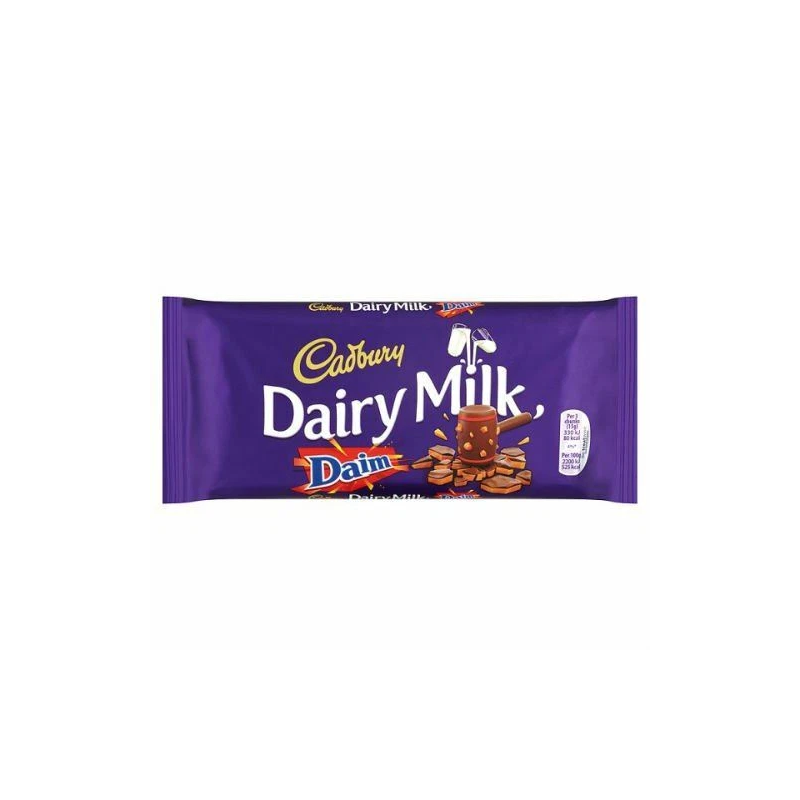 Cadbury Dairy Milk Daim 120g