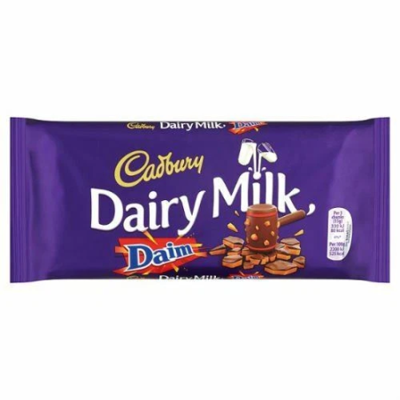 Cadbury Dairy Milk Daim 120g