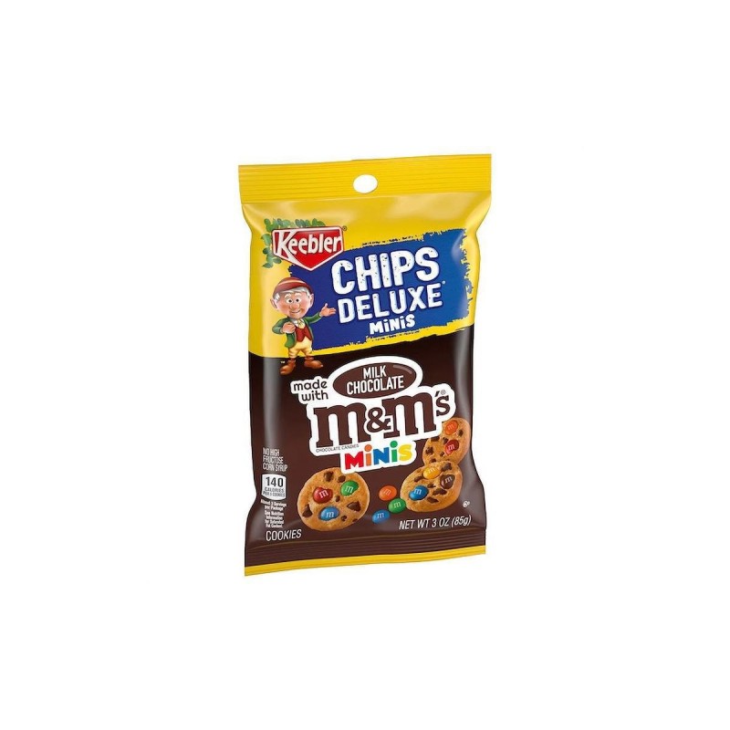 Keebler Chips Deluxe Minis Cookies with M&M's Minis 85g