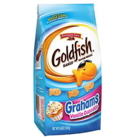 Goldfish Crackers Grahams Vanilla Cupcake 187 GR