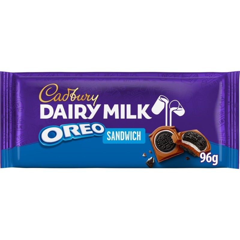 Cadbury Dairy Milk Oreo Sandwich 96GR.