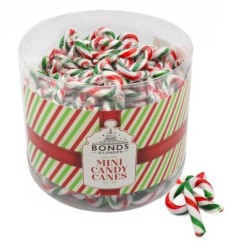 Bonds Mini Christmas Candy Canes  5g