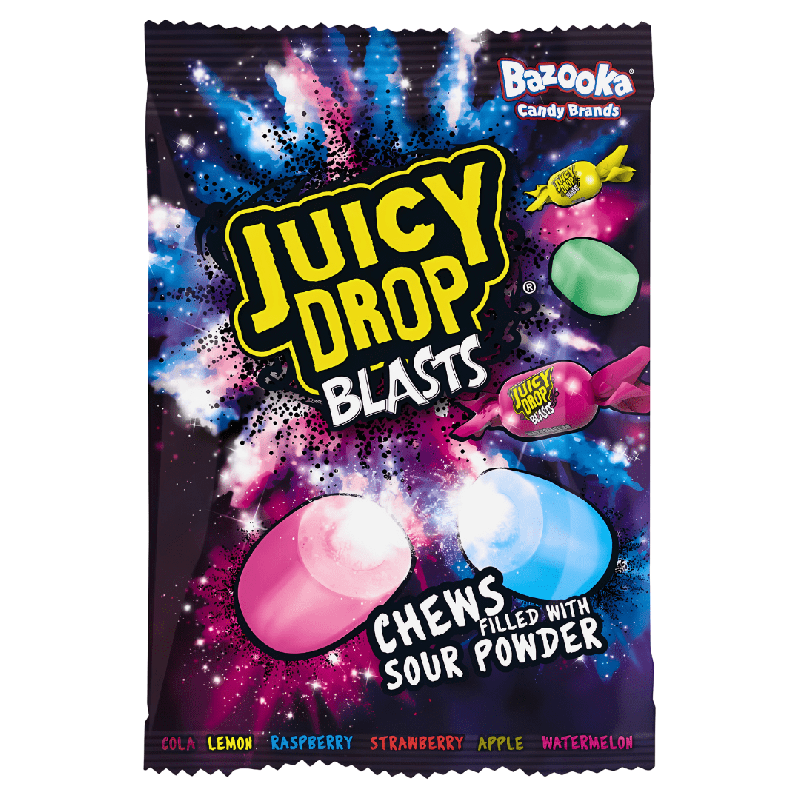 Bazooka Juicy Drop Blasts 140g