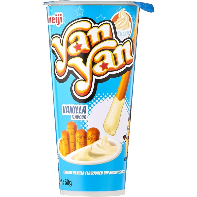 Meiji Yan Yan Vanilla 50g