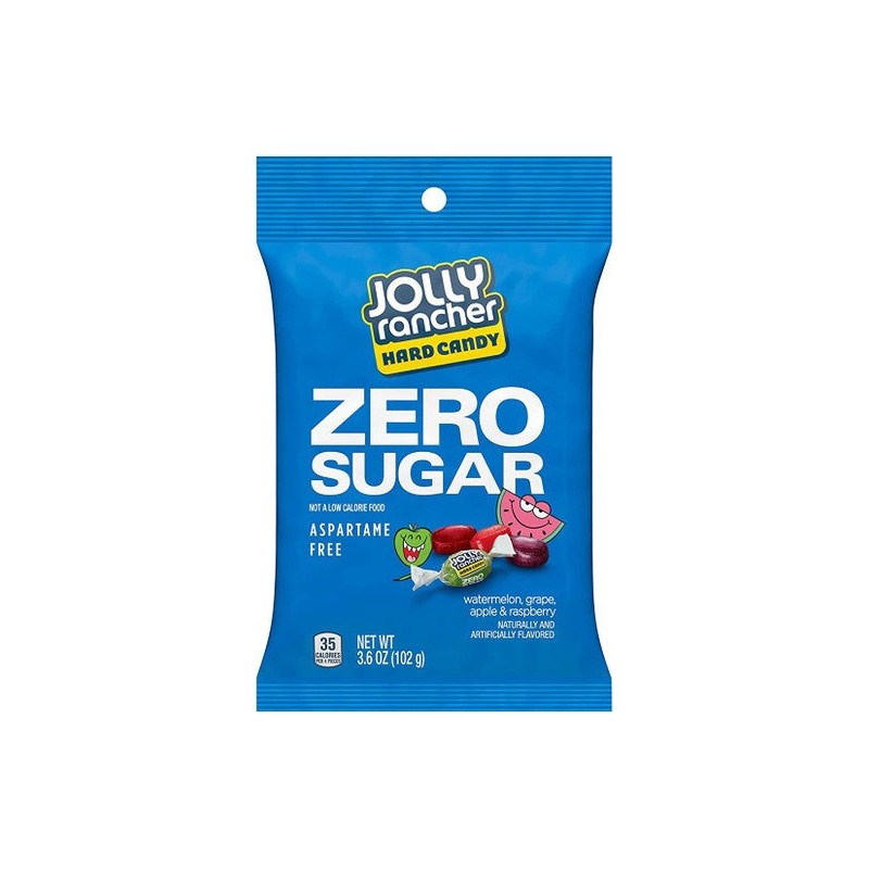 Jolly Rancher Hard Candy Sugar Free 102G.