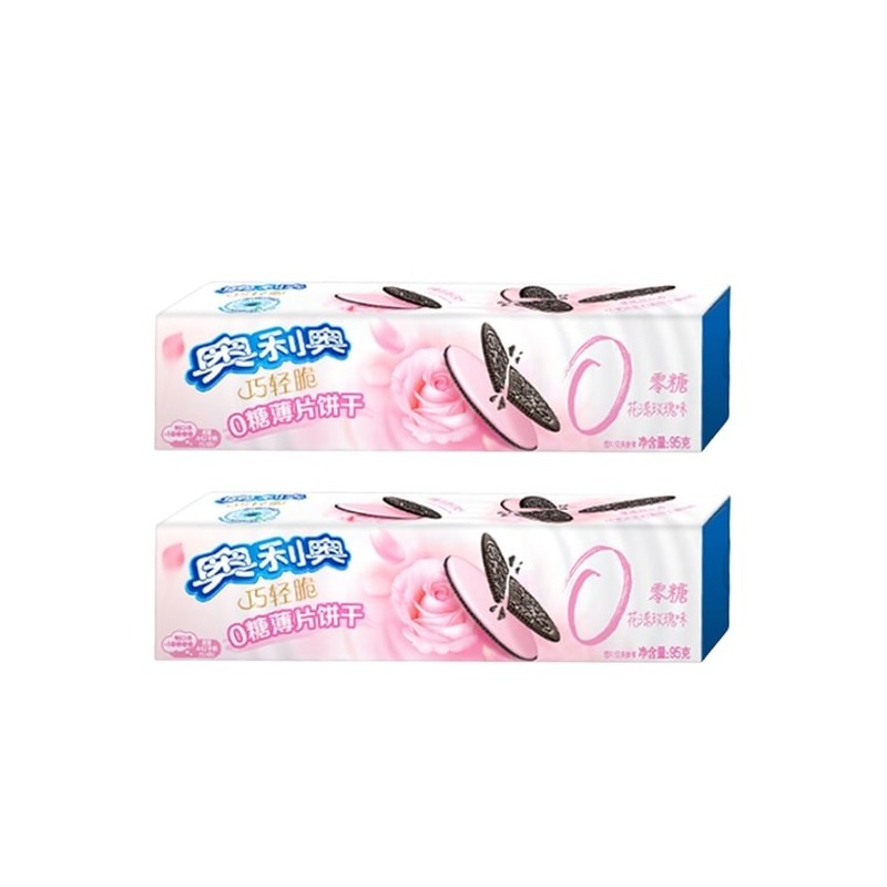 Sandwich Biscuit Thin 0 Sugarr Rose Fl 24x95g
