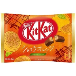 Kit Kat Wafer Chocolate Orange Flavor 81,2g