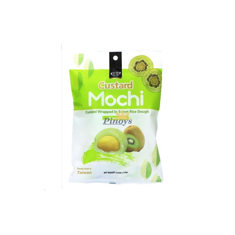 Custard Mochi Kiwi Flavor 24x110g bag