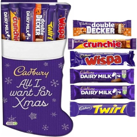 Cadbury Chocolate Christmas Stocking Selection 1 buc